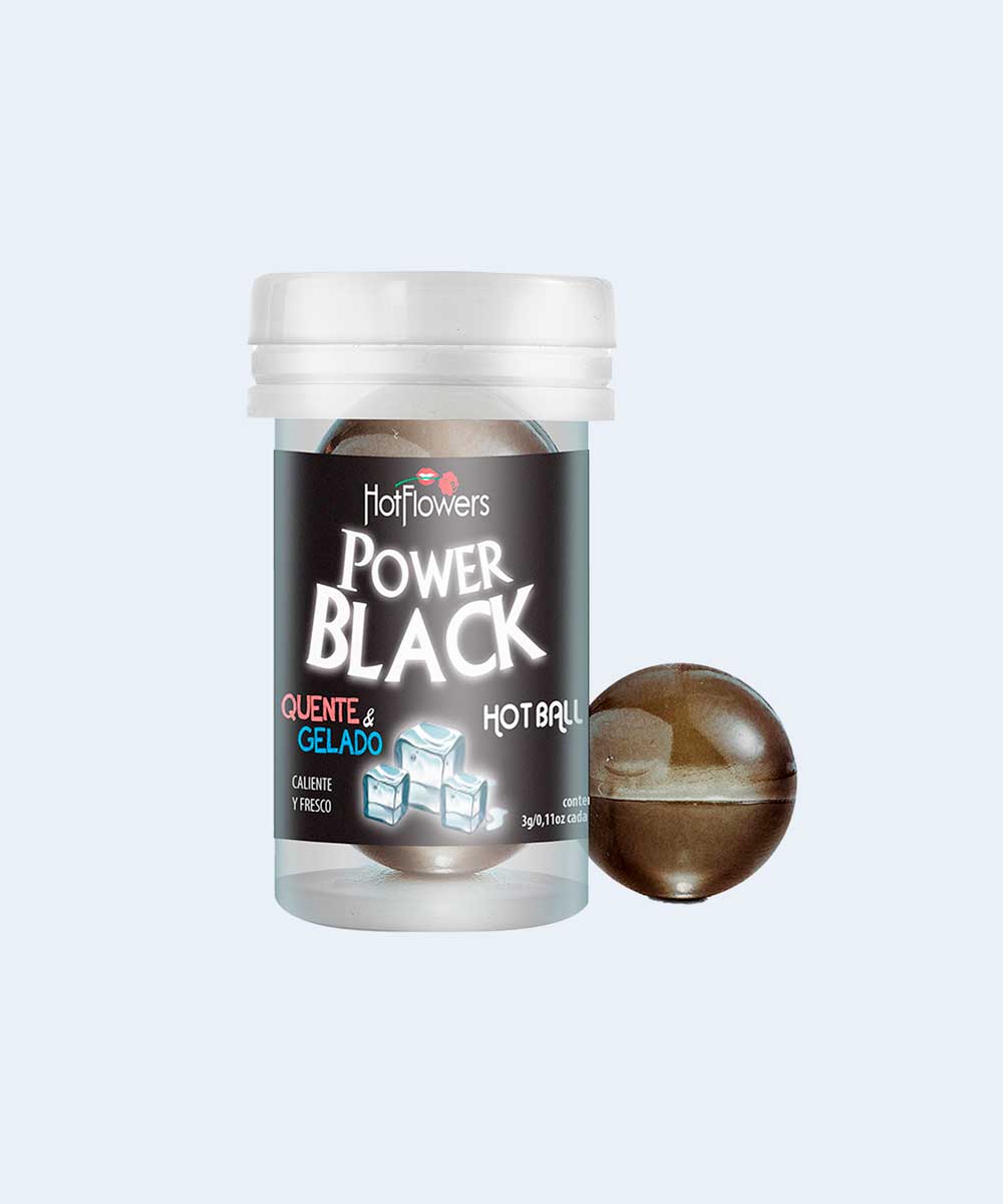 Bolinha Explosiva Power Black - HOT FLOWERS